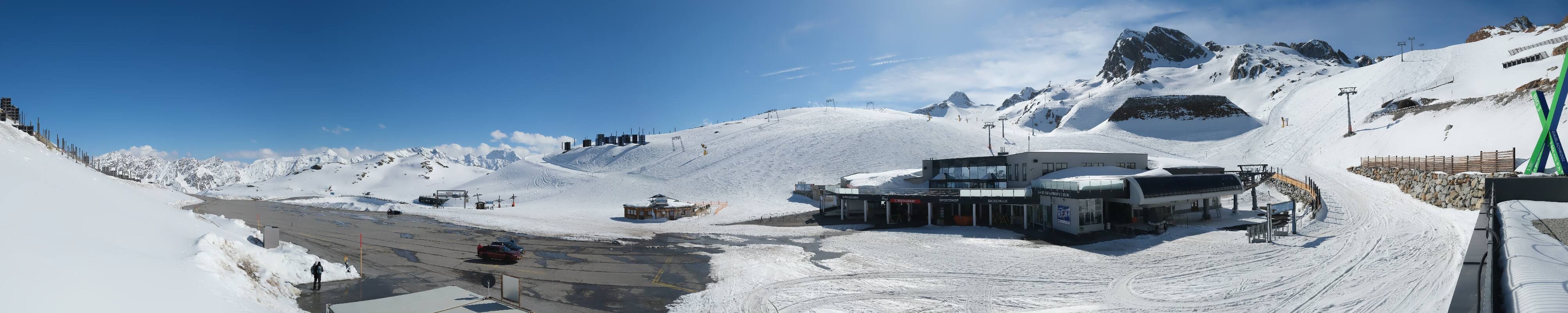 Archiv Foto Webcam Tiefenbachgletscher Ötztal