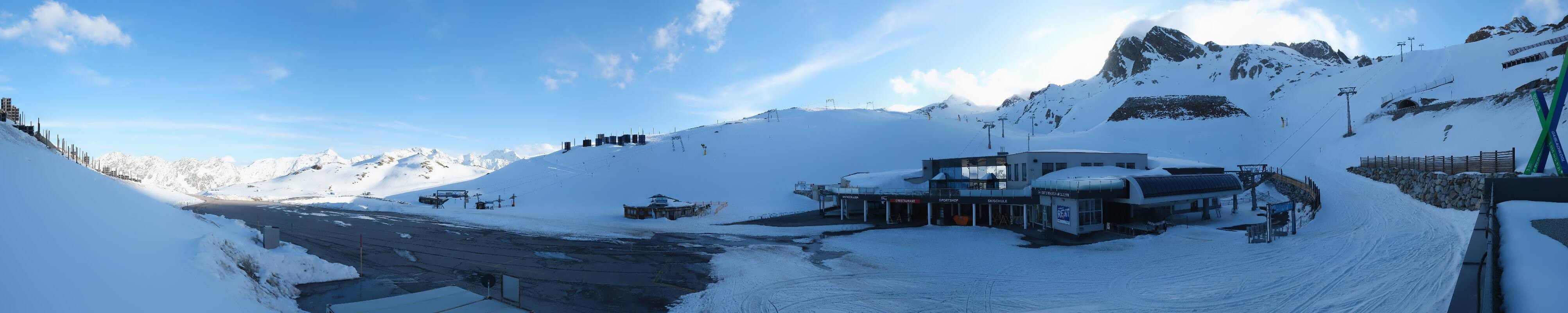 Archiv Foto Webcam Tiefenbachgletscher Ötztal