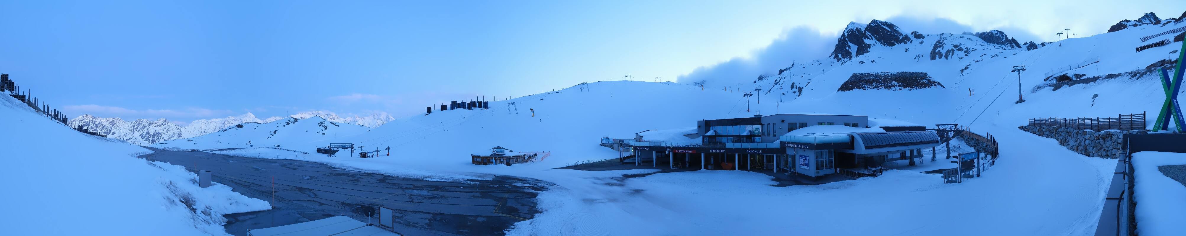 Archiv Foto Webcam Tiefenbachgletscher Ötztal