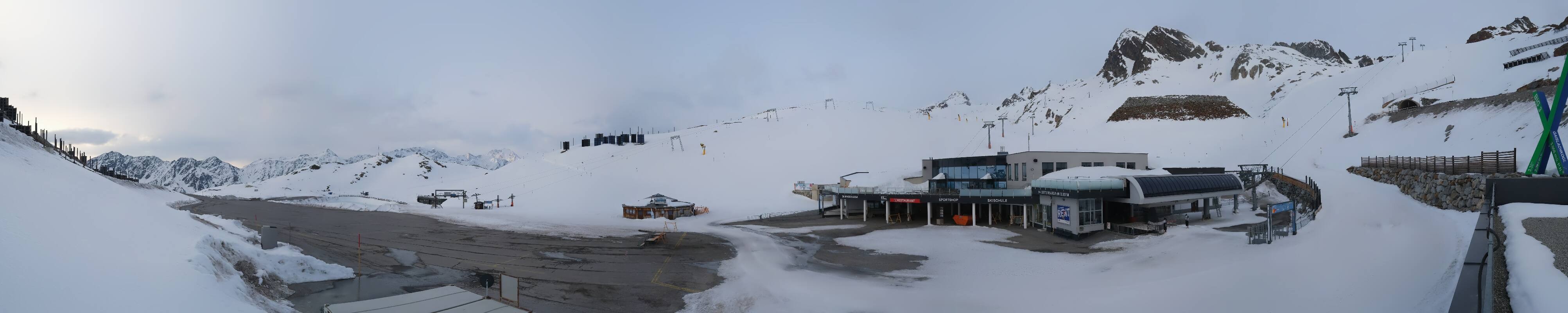 Archiv Foto Webcam Tiefenbachgletscher Ötztal