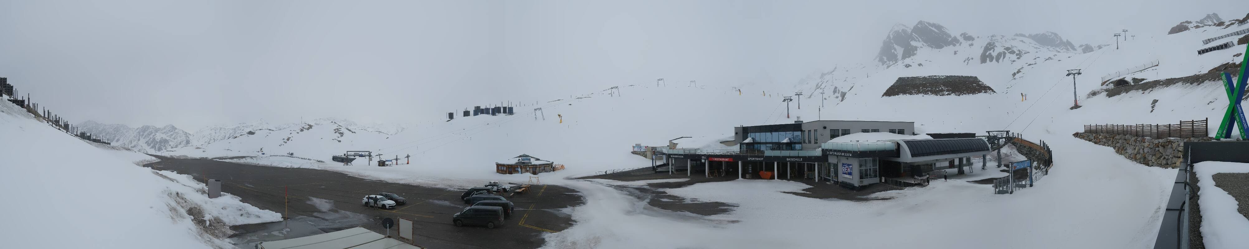 Archiv Foto Webcam Tiefenbachgletscher Ötztal