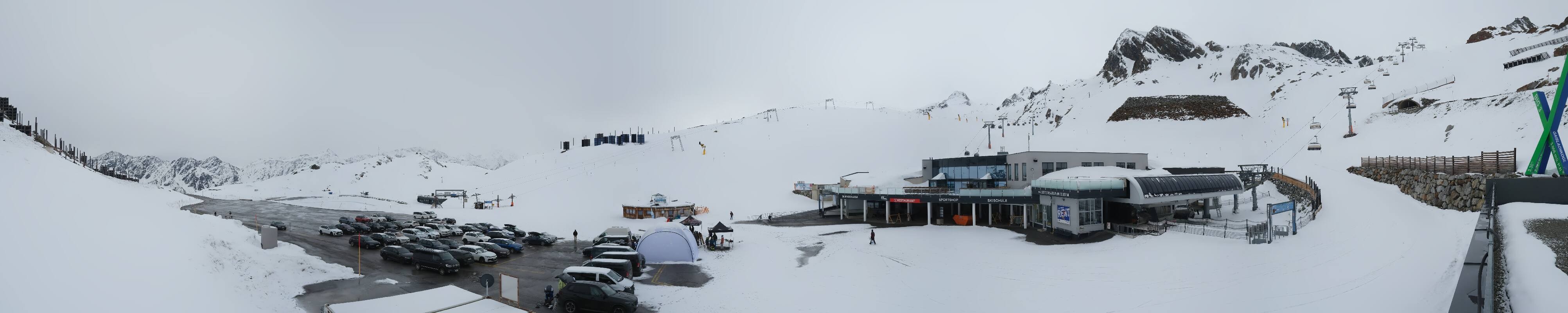 Archiv Foto Webcam Tiefenbachgletscher Ötztal