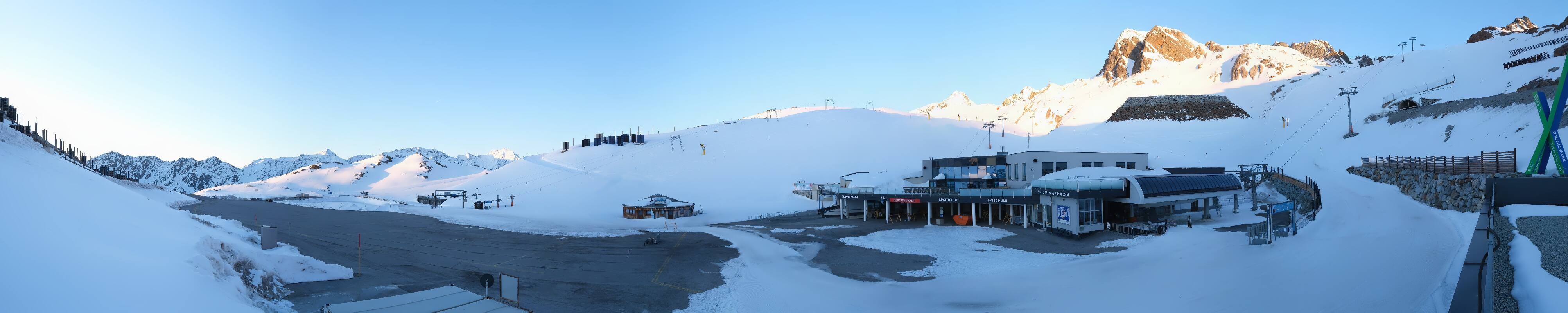 Archiv Foto Webcam Tiefenbachgletscher Ötztal