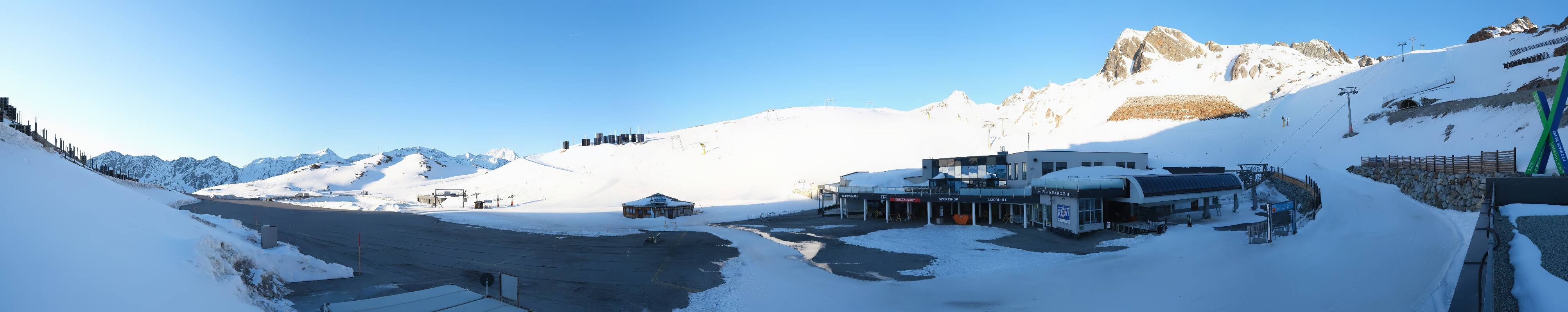 Archiv Foto Webcam Tiefenbachgletscher Ötztal