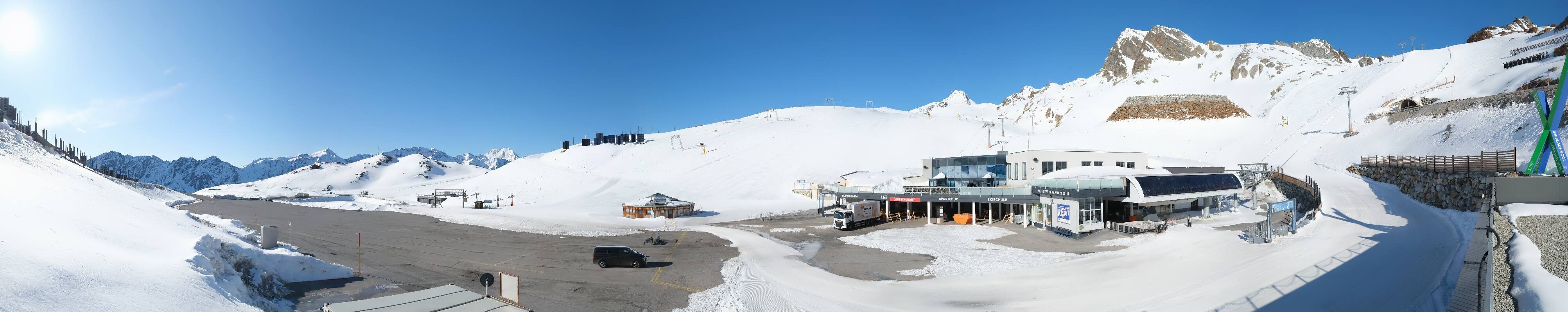 Archiv Foto Webcam Tiefenbachgletscher Ötztal