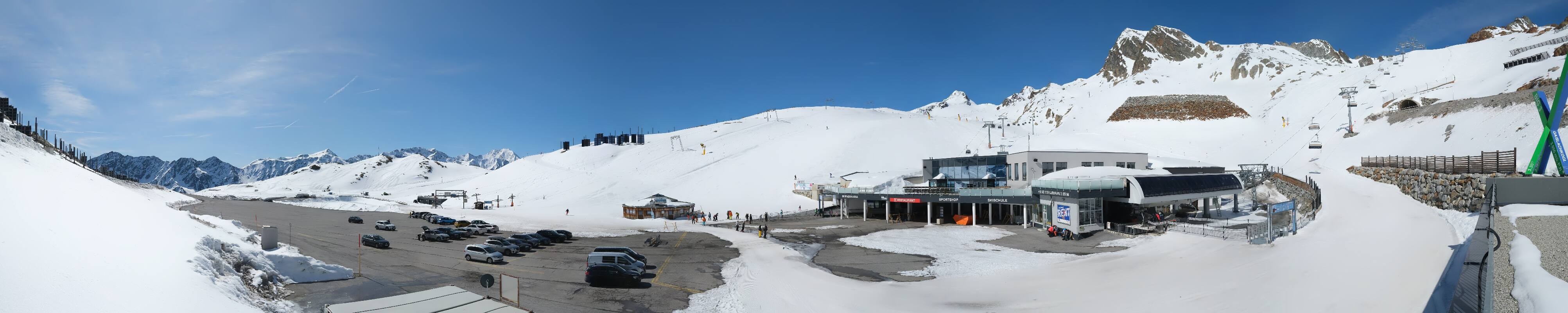 Archiv Foto Webcam Tiefenbachgletscher Ötztal