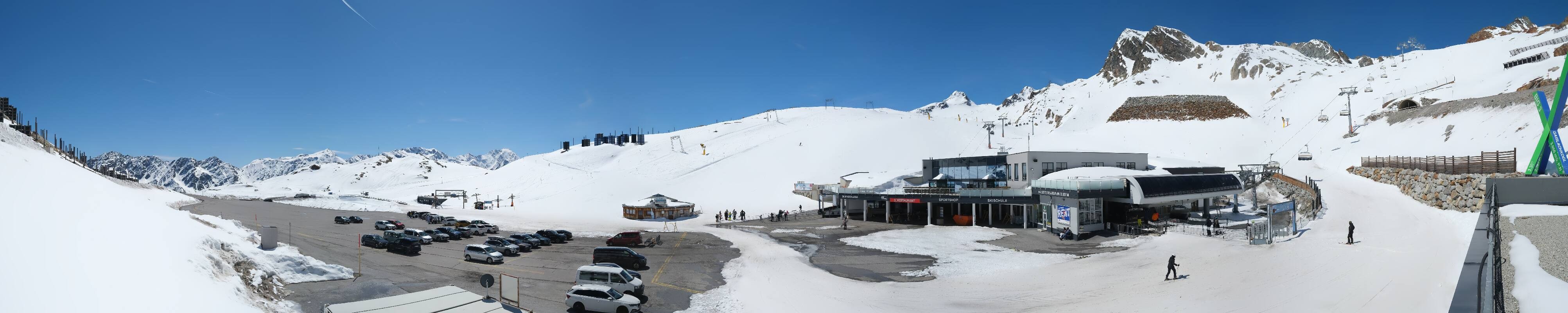 Archiv Foto Webcam Tiefenbachgletscher Ötztal