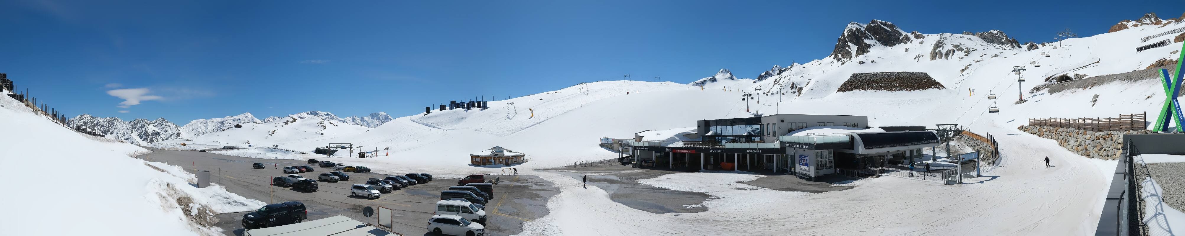 Archiv Foto Webcam Tiefenbachgletscher Ötztal