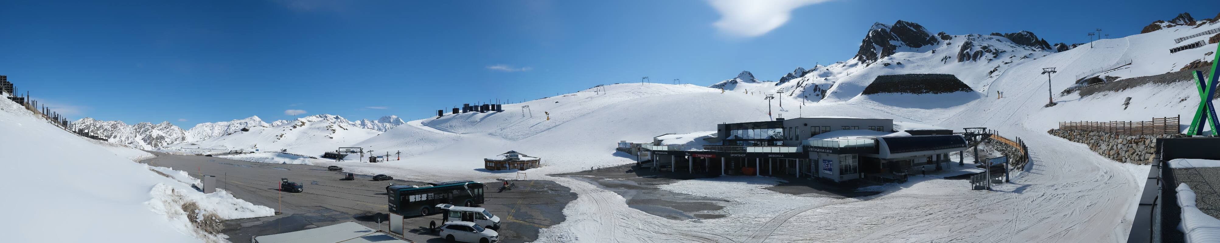 Archiv Foto Webcam Tiefenbachgletscher Ötztal