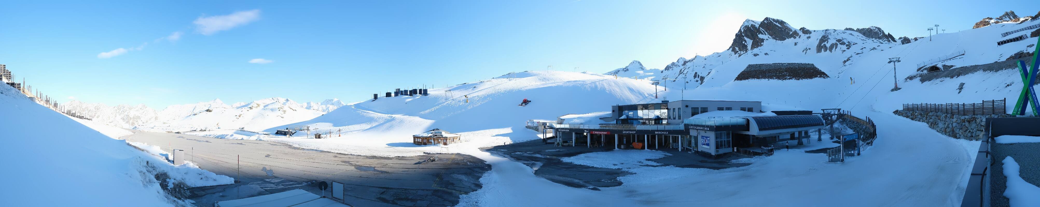 Archiv Foto Webcam Tiefenbachgletscher Ötztal