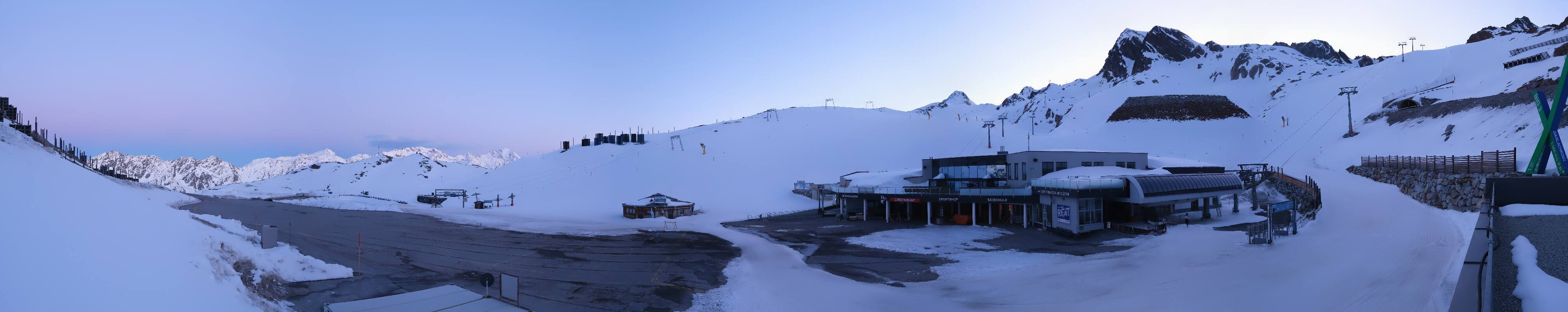 Archiv Foto Webcam Tiefenbachgletscher Ötztal