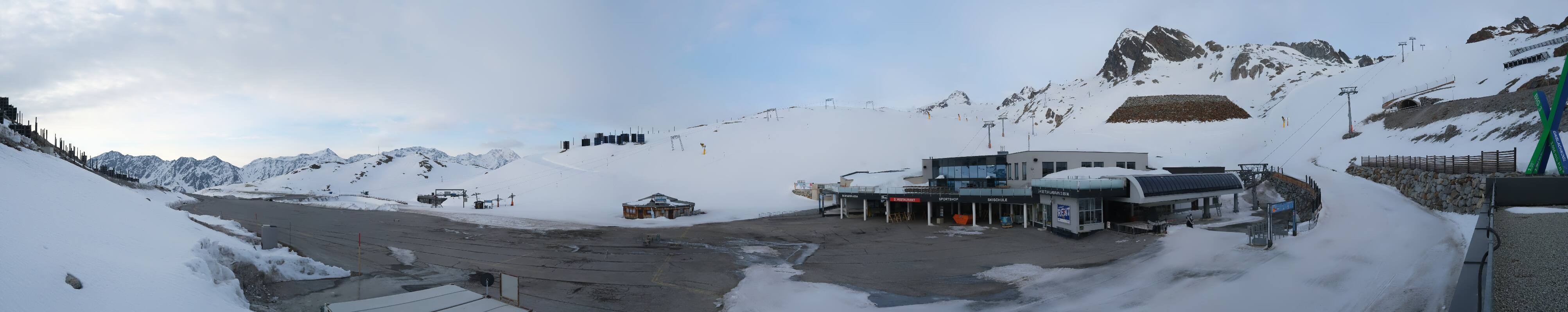 Archiv Foto Webcam Tiefenbachgletscher Ötztal