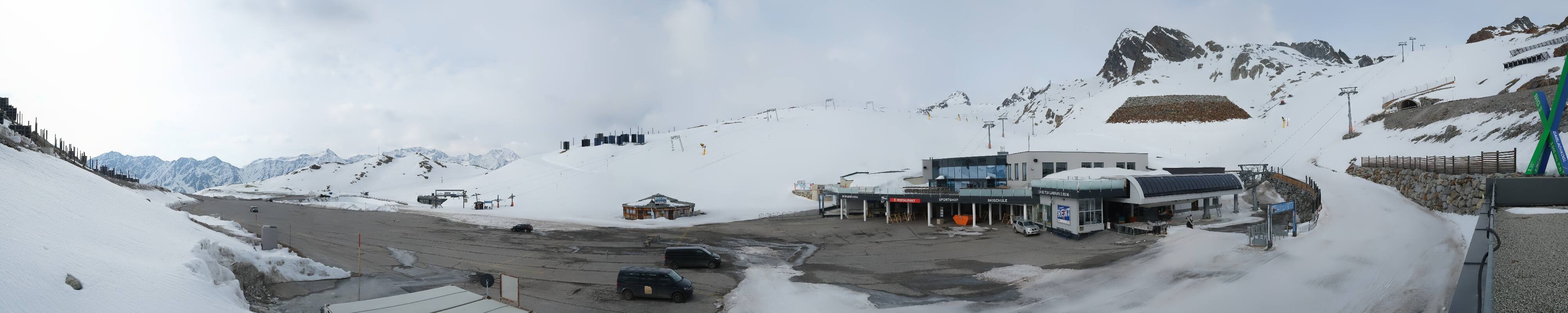 Archiv Foto Webcam Tiefenbachgletscher Ötztal
