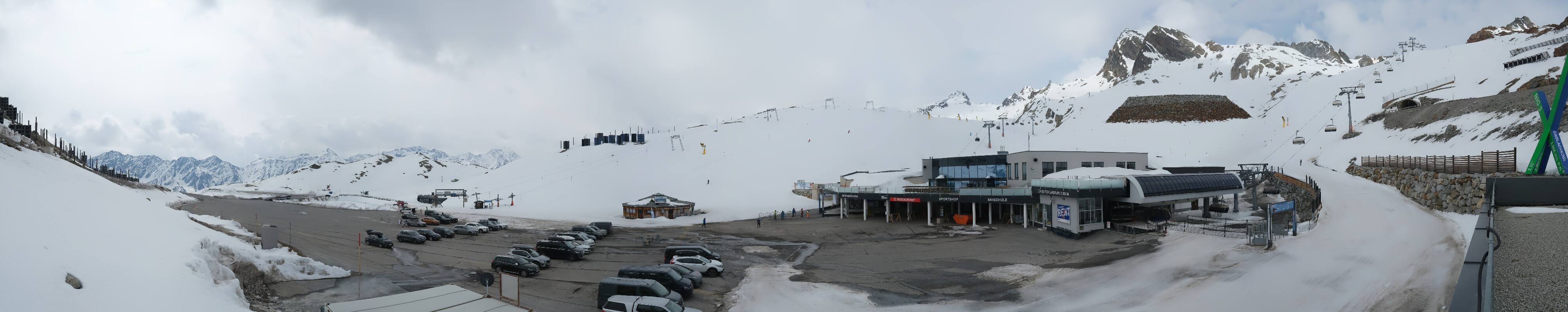 Archiv Foto Webcam Tiefenbachgletscher Ötztal