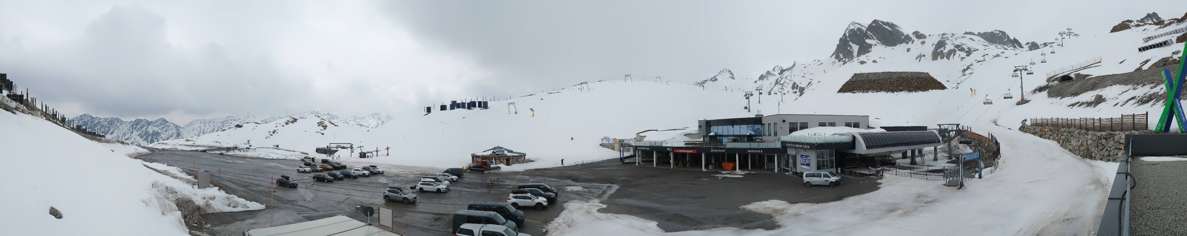 Archiv Foto Webcam Tiefenbachgletscher Ötztal