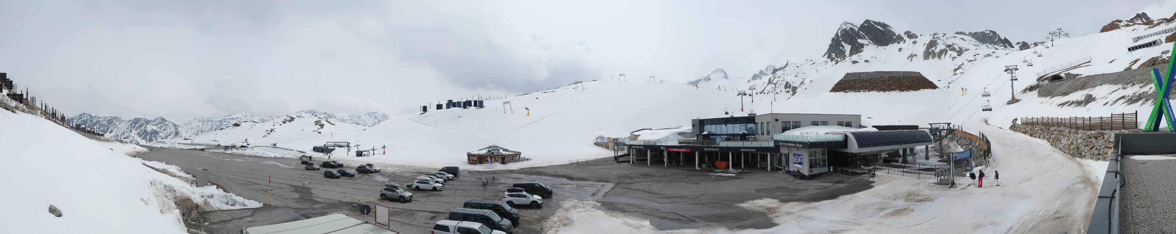 Archiv Foto Webcam Tiefenbachgletscher Ötztal