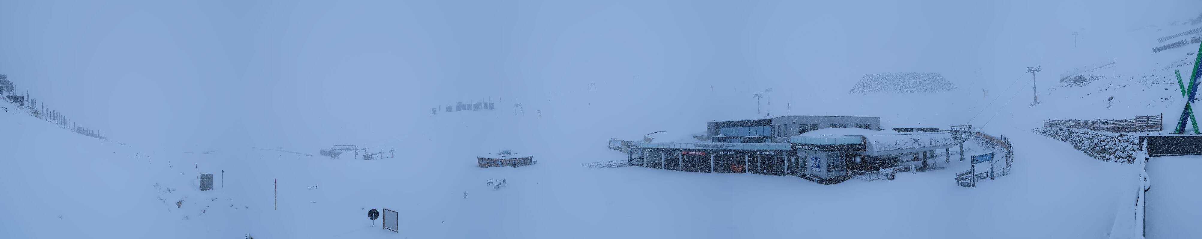 Archiv Foto Webcam Tiefenbachgletscher Ötztal