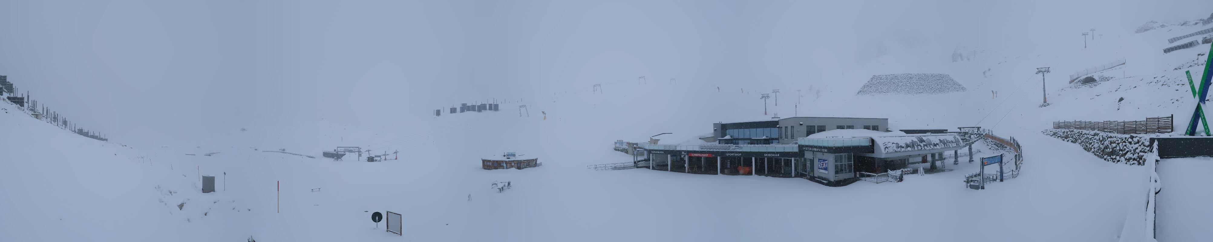 Archiv Foto Webcam Tiefenbachgletscher Ötztal