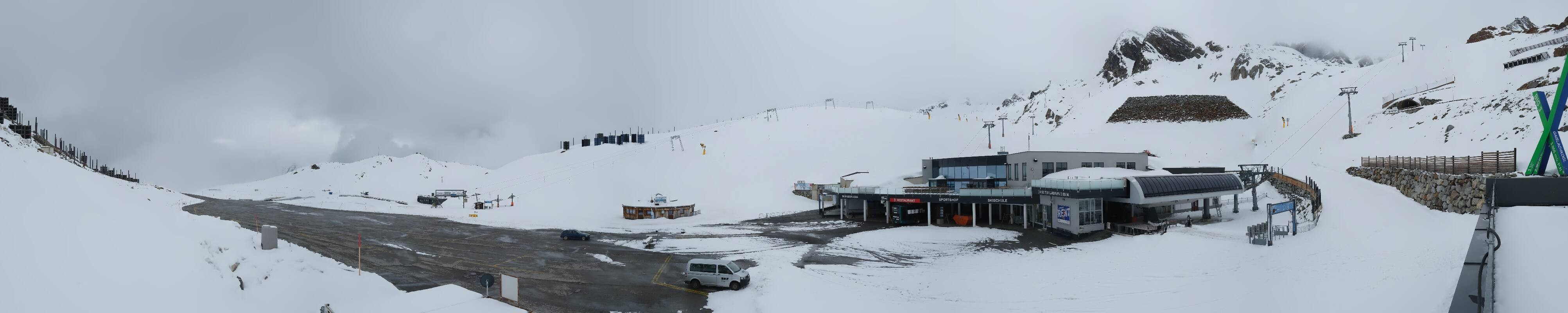 Archiv Foto Webcam Tiefenbachgletscher Ötztal