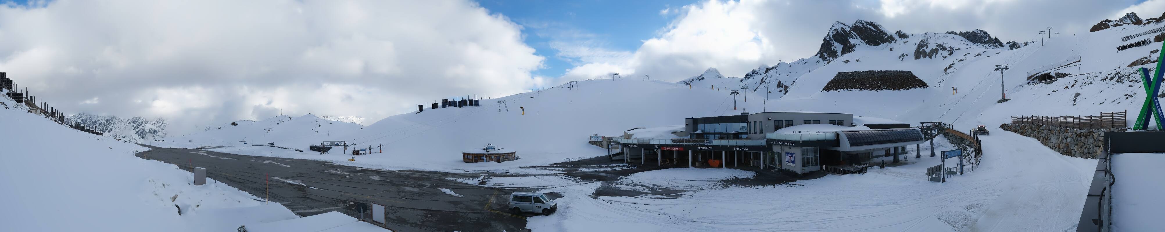 Archiv Foto Webcam Tiefenbachgletscher Ötztal