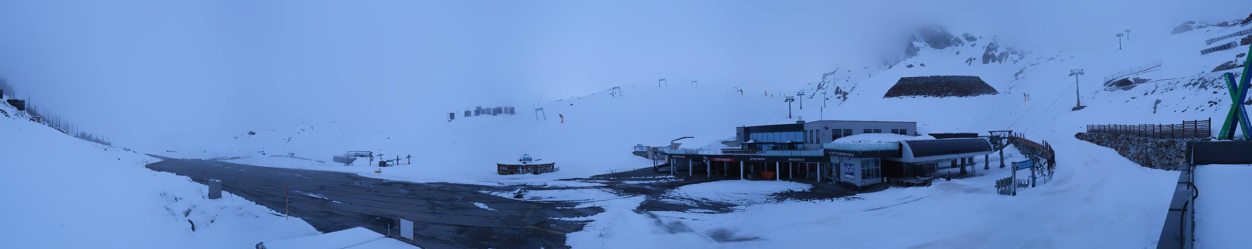 Archiv Foto Webcam Tiefenbachgletscher Ötztal
