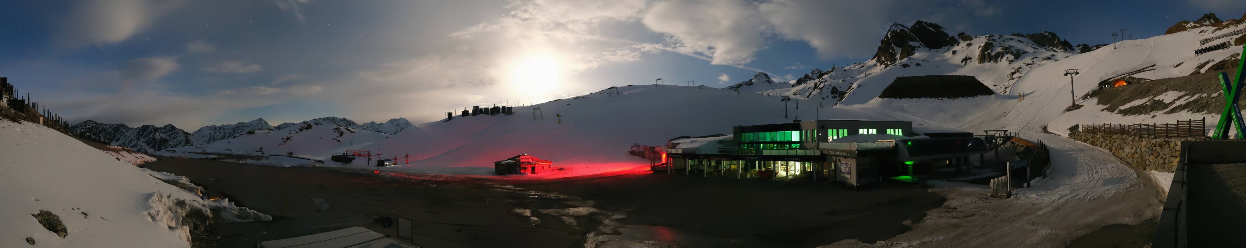 Archiv Foto Webcam Tiefenbachgletscher Ötztal
