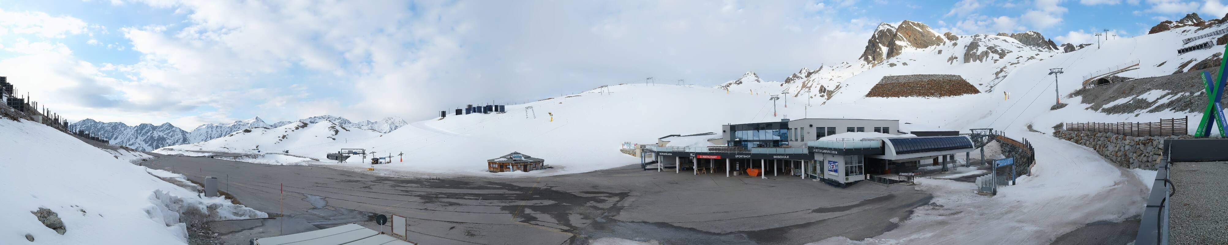 Archiv Foto Webcam Tiefenbachgletscher Ötztal