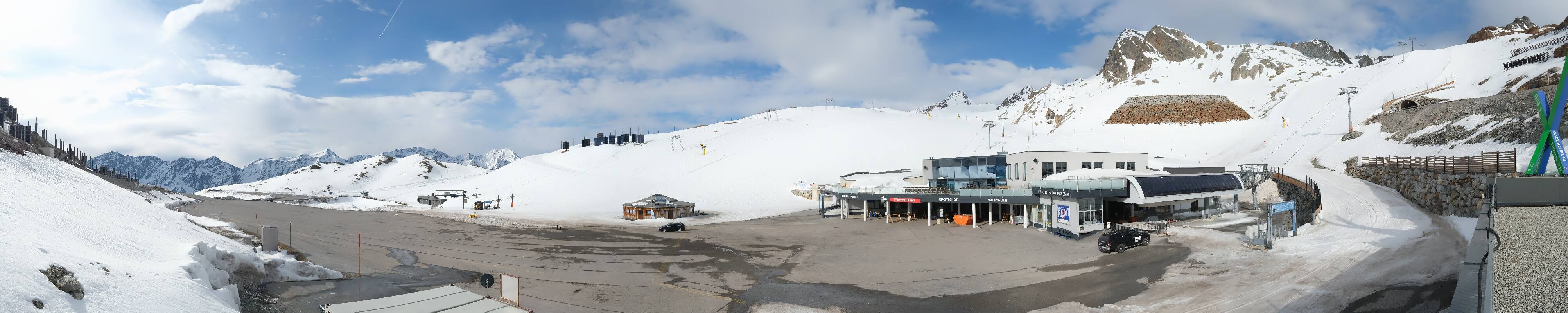 Archiv Foto Webcam Tiefenbachgletscher Ötztal