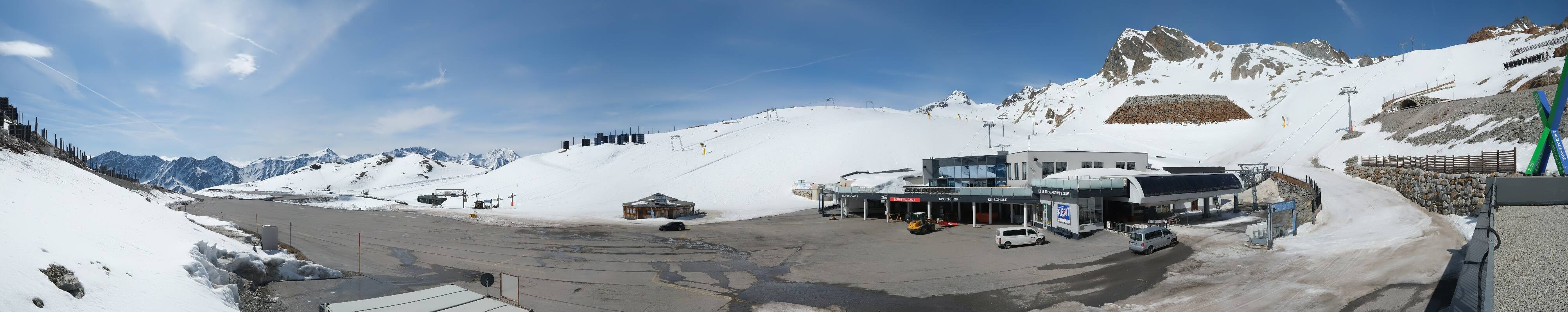 Archiv Foto Webcam Tiefenbachgletscher Ötztal