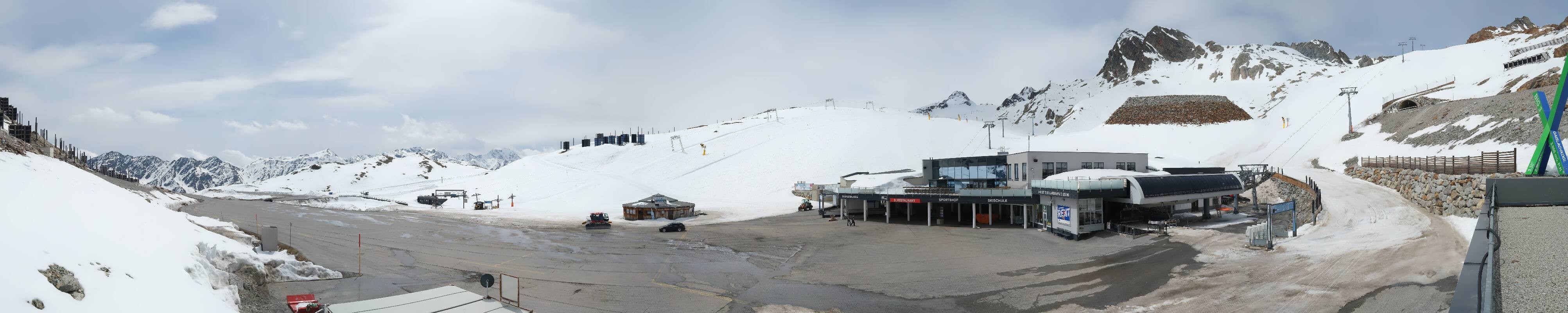Archiv Foto Webcam Tiefenbachgletscher Ötztal