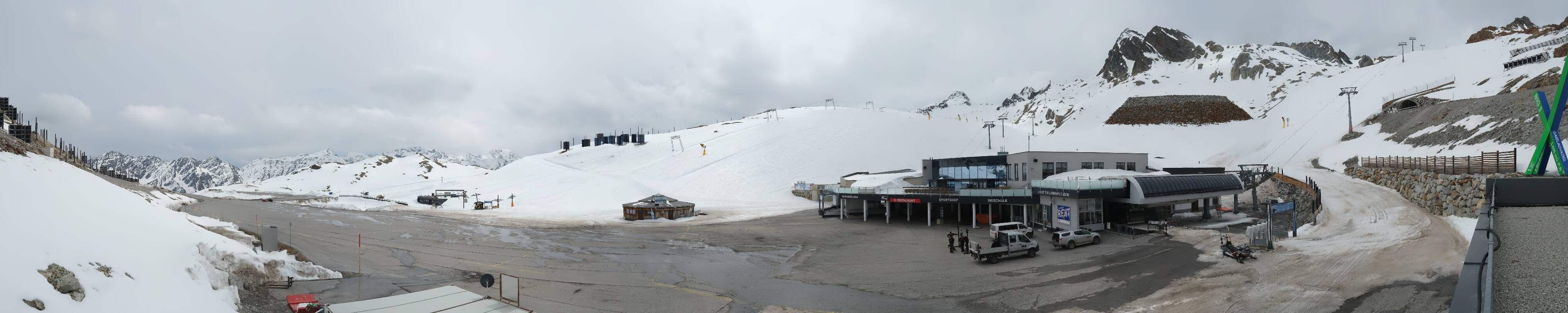 Archiv Foto Webcam Tiefenbachgletscher Ötztal