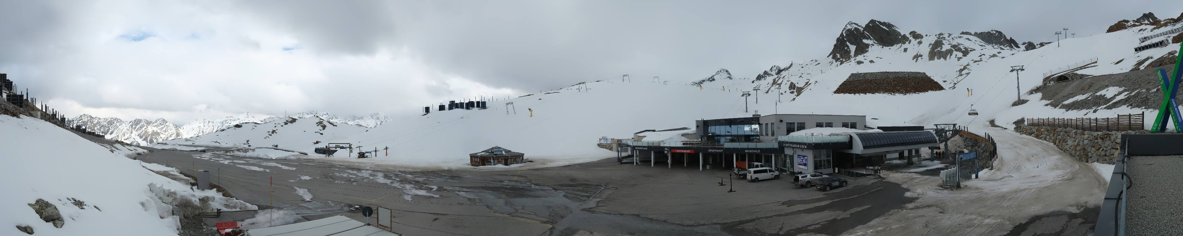 Archiv Foto Webcam Tiefenbachgletscher Ötztal