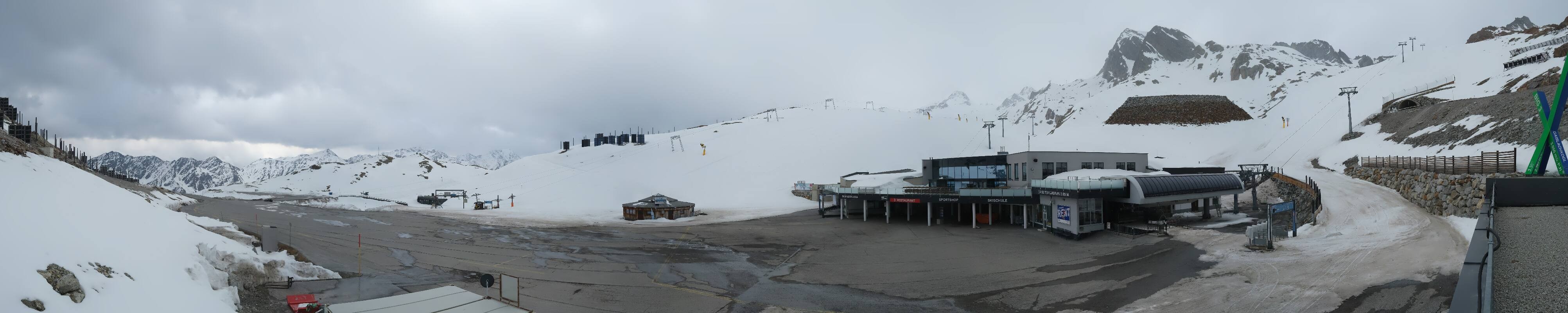 Archiv Foto Webcam Tiefenbachgletscher Ötztal