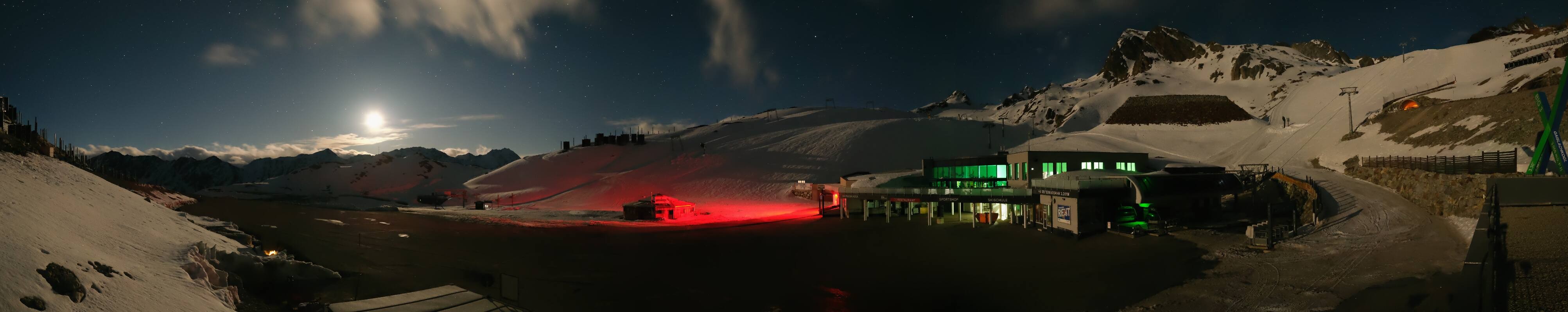 Archived image Webcam Tiefenbachgletscher Ötztal
