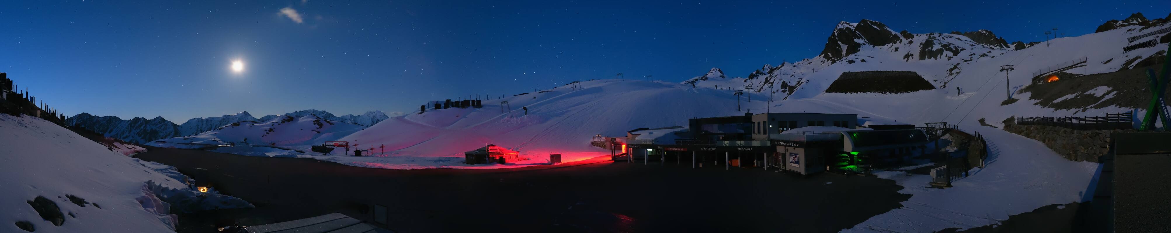 Archiv Foto Webcam Tiefenbachgletscher Ötztal