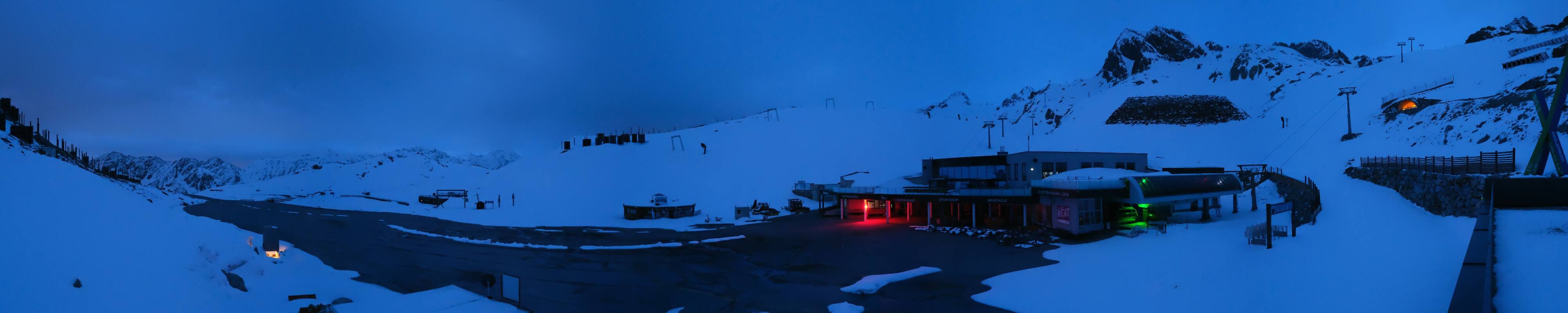Archiv Foto Webcam Tiefenbachgletscher Ötztal