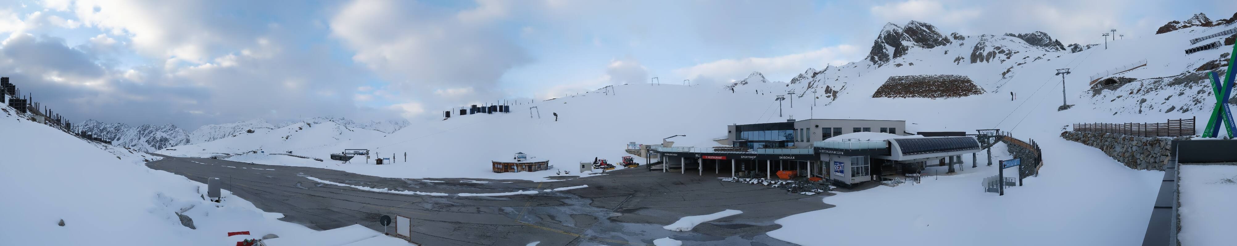 Archiv Foto Webcam Tiefenbachgletscher Ötztal