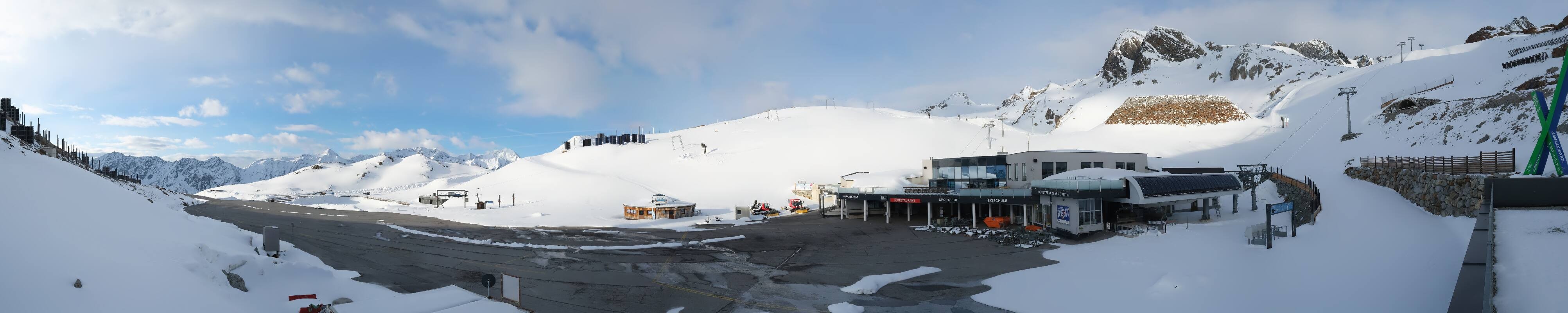 Archiv Foto Webcam Tiefenbachgletscher Ötztal