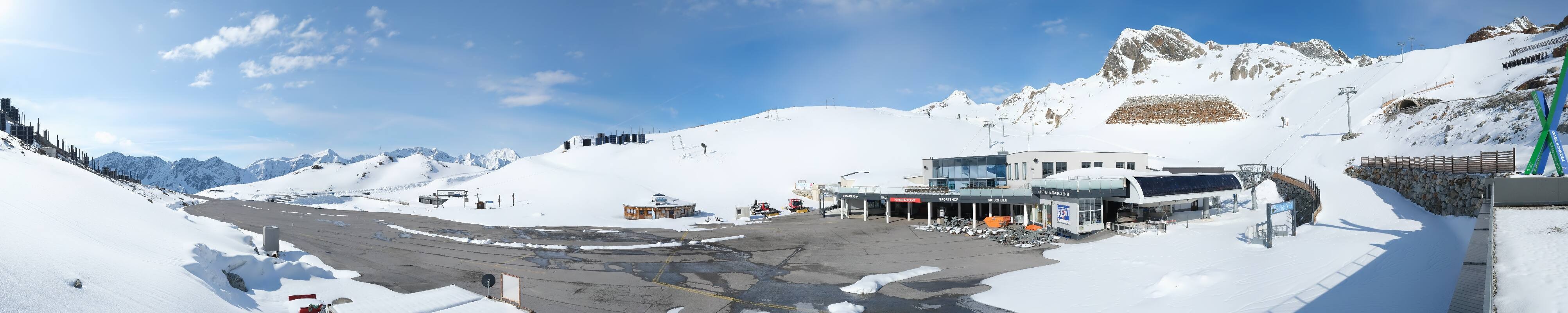 Archiv Foto Webcam Tiefenbachgletscher Ötztal