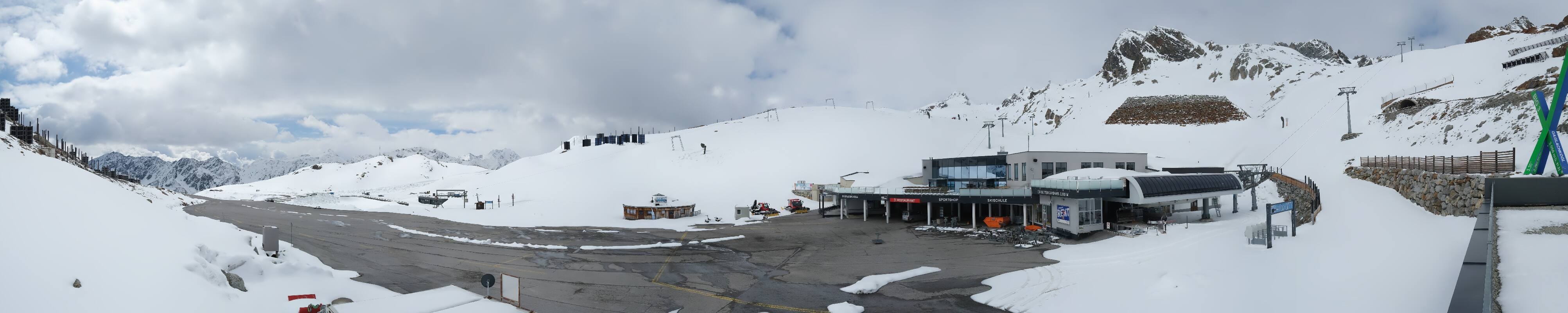 Archiv Foto Webcam Tiefenbachgletscher Ötztal