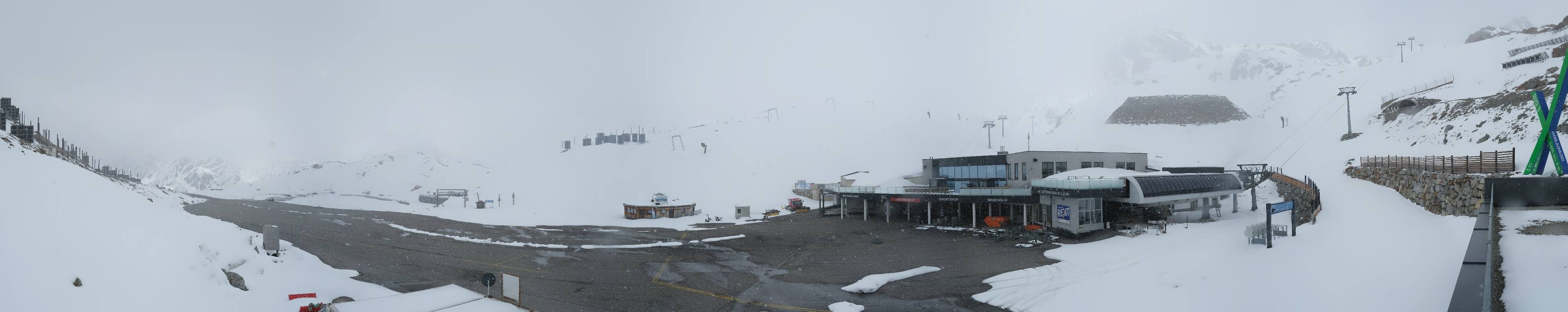 Archiv Foto Webcam Tiefenbachgletscher Ötztal