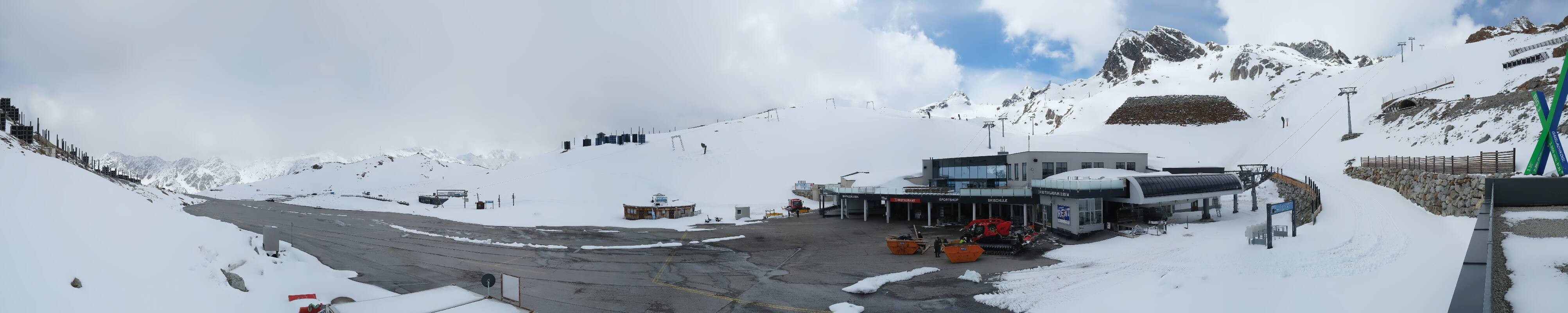 Archiv Foto Webcam Tiefenbachgletscher Ötztal