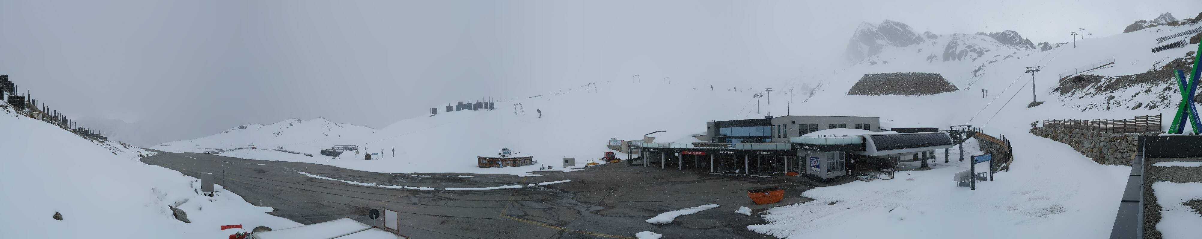 Archiv Foto Webcam Tiefenbachgletscher Ötztal