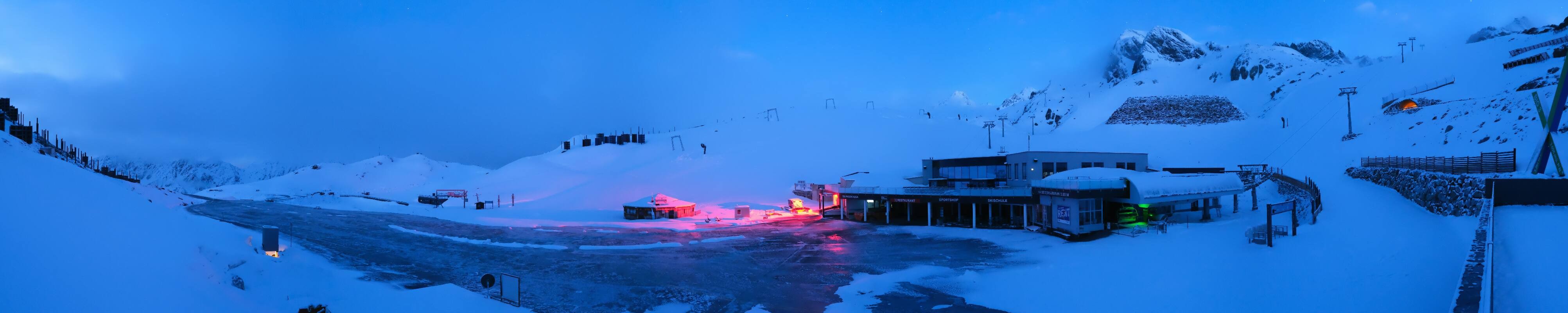 Archived image Webcam Tiefenbachgletscher Ötztal
