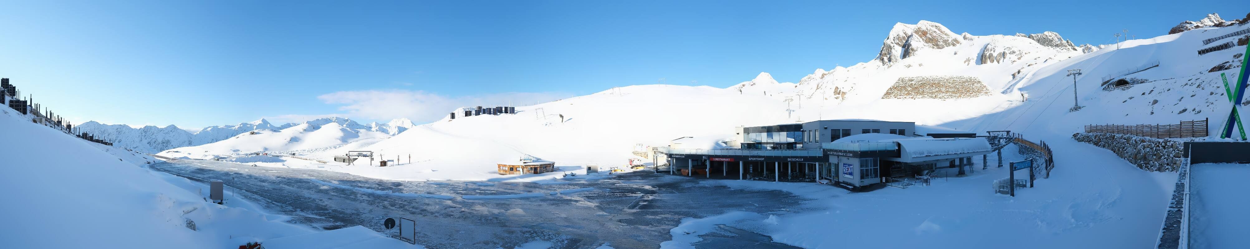 Archived image Webcam Tiefenbachgletscher Ötztal