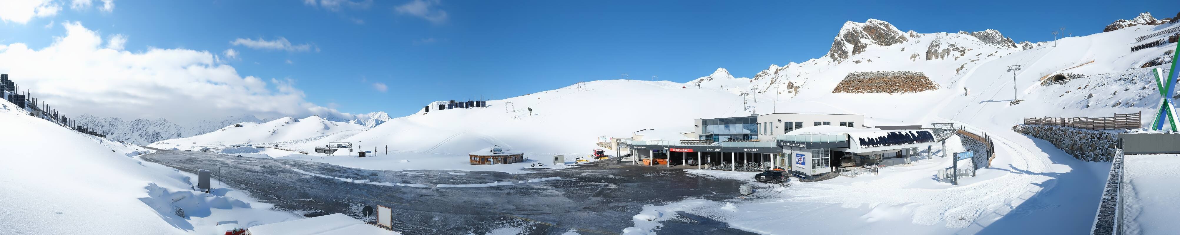 Archived image Webcam Tiefenbachgletscher Ötztal