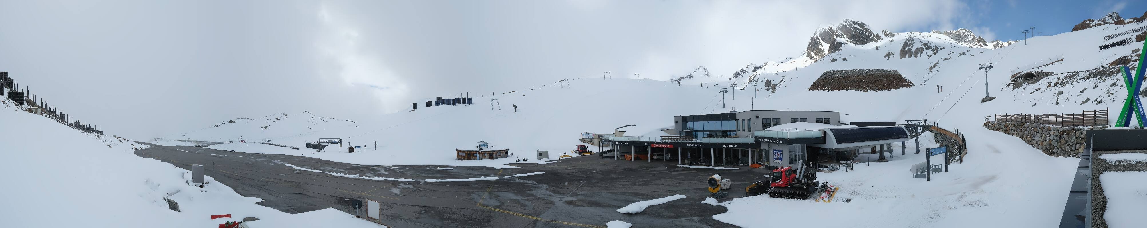Archiv Foto Webcam Tiefenbachgletscher Ötztal