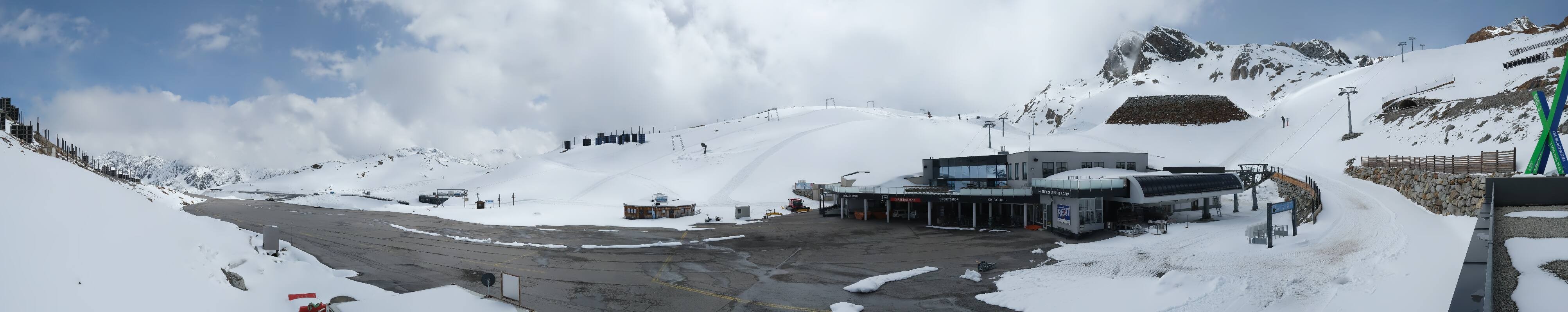 Archiv Foto Webcam Tiefenbachgletscher Ötztal
