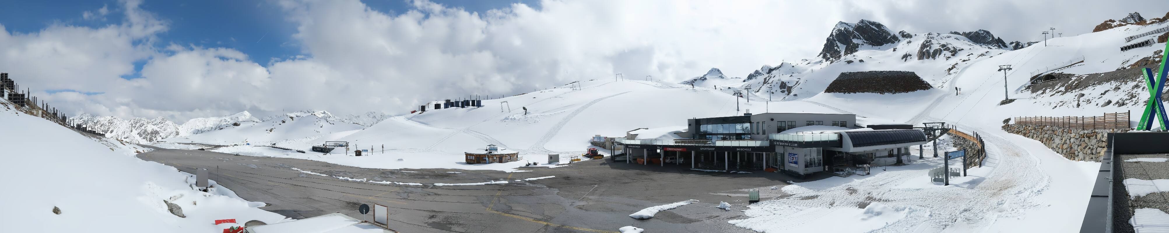 Archiv Foto Webcam Tiefenbachgletscher Ötztal