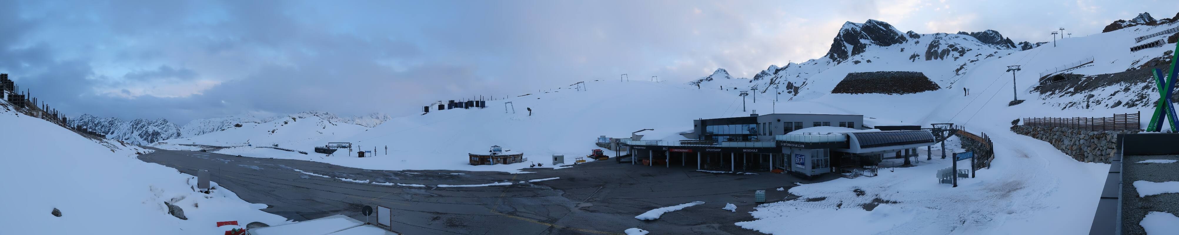 Archiv Foto Webcam Tiefenbachgletscher Ötztal